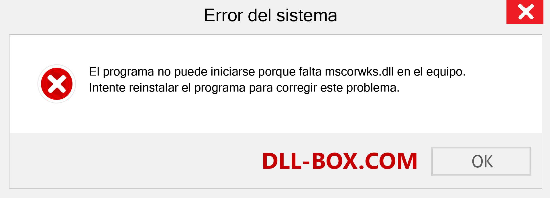 ¿Falta el archivo mscorwks.dll ?. Descargar para Windows 7, 8, 10 - Corregir mscorwks dll Missing Error en Windows, fotos, imágenes